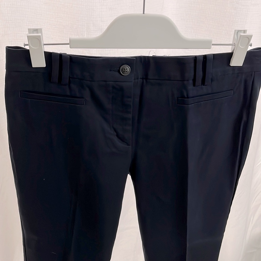 Ann Taylor crop pant (W 8P, navy)